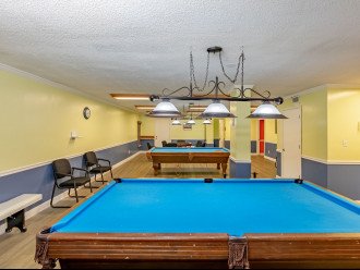 Community Game Room on the main level