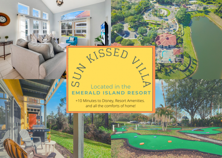 Sun Kissed Villa - A Modern Paradise in a Resort! #1