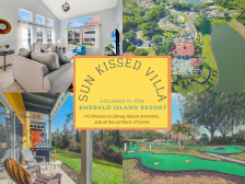 Sun Kissed Villa - A Modern Paradise in a Resort!