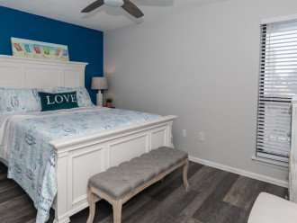 Large Bedroom with New Mattress for your comfort