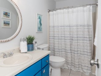 Lots of space and large tub/shower