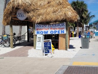 Snug Harbor restaurant next to Nervous Nellies is now open