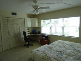 Computer work area in Master Bed Room