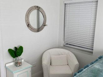 Guest room reading chair