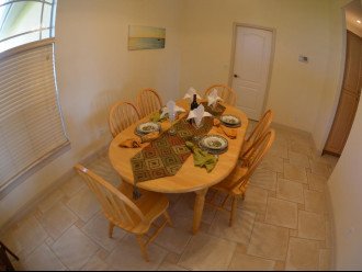 Dining room , table & chairs for 8 people