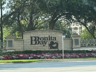 Main gate of Bonita Bay on Tamiami Trail (US Hwy 41)