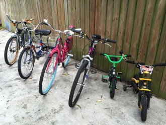 Bikes for our guests
