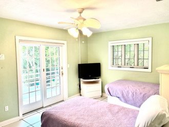 Main Level Bedroom #3 with Great views and Porch