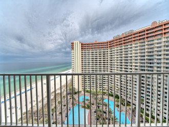 Shores of Panama 1527~Gulf Front Condo~Best Sunset Views! #32