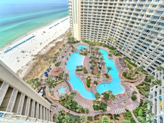 Shores of Panama 1527~Gulf Front Condo~Best Sunset Views! #35