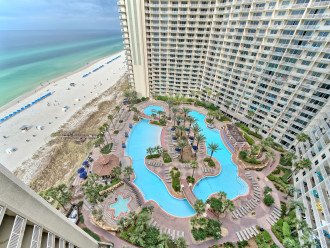 Shores of Panama 1527~Gulf Front Condo~Best Sunset Views! #33