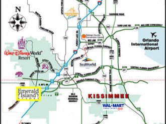 Map of nearby attractions