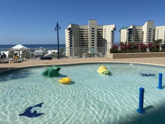 Kiddie pool for the youngest guests (4th level on top of South Parking garage)