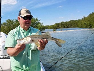 Snook caught in the back country
