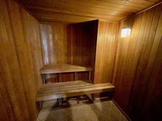 His and hers saunas