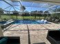 Beautiful new heated pool and spa with sun shelf on the golf course