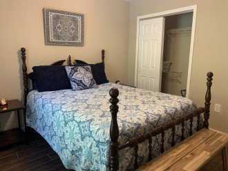 Master Bedroom - Queen Bed with attached Full Master Bath