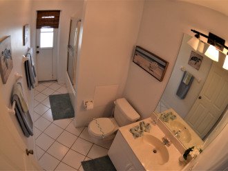 BATHROOM # 2 TUB and SHOWER Vanity , toilet