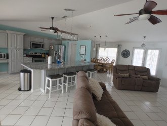 WATERFRONT Gulf access 3 bedroom, 2 bath, Pool at Villa Paradise SW Cape Coral. #1
