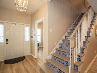 Spacious foyer greets you as you enter through the front door; step free access to the house with wide doorway