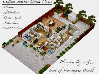 Endless Summer Beach House floorplan