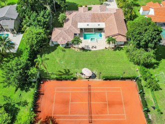 Estate, European Red Clay Tennis Court, Pool, & In-Home Theatre #1