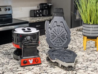 Mickey and Millennium Falcon Waffle Makers