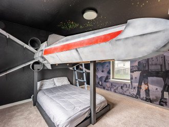 X Wing Twin/Full Bunk Bed