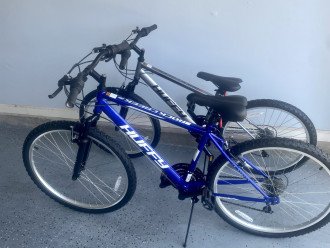 2 bikes available for guest use