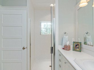 Carriage House Bathroom with Shower