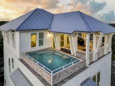 Beach + Gulf Views with a 3rd Floor Pool | Mala House | Inlet Beach, FL