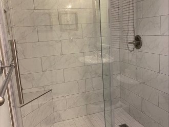 Jan 2024 - Newly Remodeled master bathroom walk-in shower