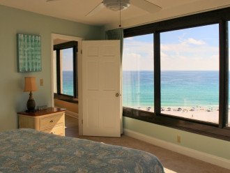 Fantastic beach view from master bedroom.