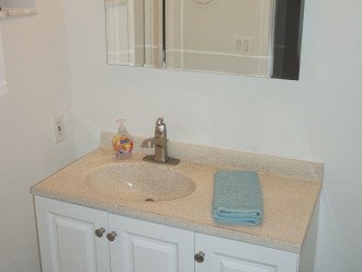 Master Bathroom with Walk In shower and Pool Access