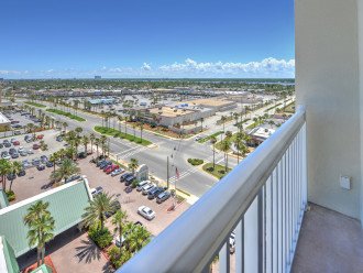 1406 - Oceanview Studio at Daytona Beach Resort - balcony size