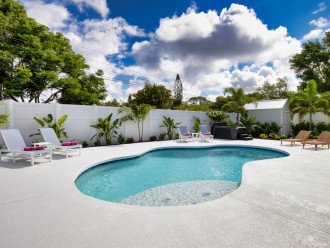 Tropical Oasis Heated Pool Hot Tub Near Siesta Key #29