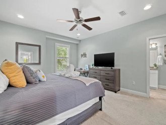 Spacious Master Bedroom with Office Desk