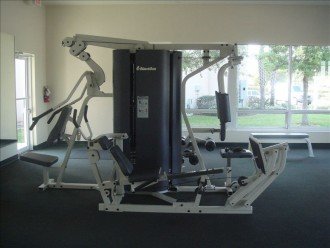 Gym for the resort