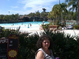 want to go to the beach to Disney? Typhoon lagoon. just next door to our condo