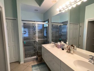 Master bathroom - large shower