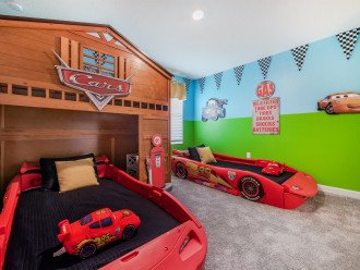 Disney Cars themed bedroom