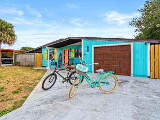 Bicycles available to rent for $35/ adult bicycle (6 available)/ $20/ child bicycle (2 available) per stay, can be added after booking)