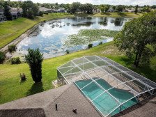 Sunridge Siesta | Beautiful pond facing pool home