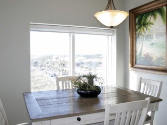 Dining area with view of Pier & Pier Park