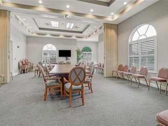 Clubhouse meeting room