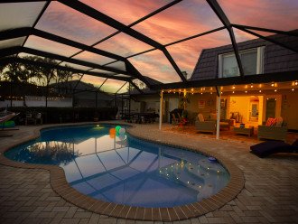 Feel free to take a swim at night. One of our guests wrote, "the pool is the best we have experienced out of all of our Florida trips!"