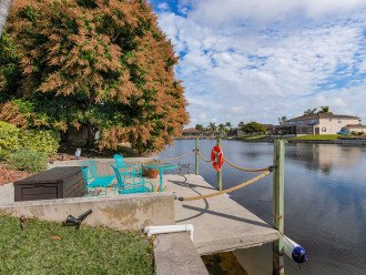 BOAT DOCK - GULF OF MEXICO ACCESS, SALTWATER CANAL (boat access, fishing from the dock, unforgettable evenings at the dock)