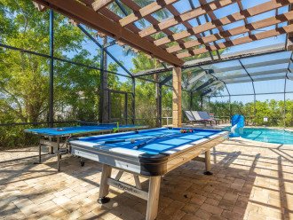 Outdoor Pool Table and Ping Pong Table, Heated Pool - Villa Terrapin - Roelens #48