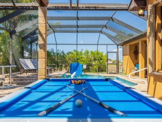 Outdoor Pool Table and Ping Pong Table, Heated Pool - Villa Terrapin - Roelens #2