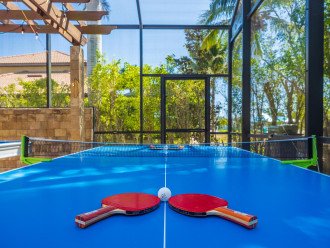 Outdoor Pool Table and Ping Pong Table, Heated Pool - Villa Terrapin - Roelens #4